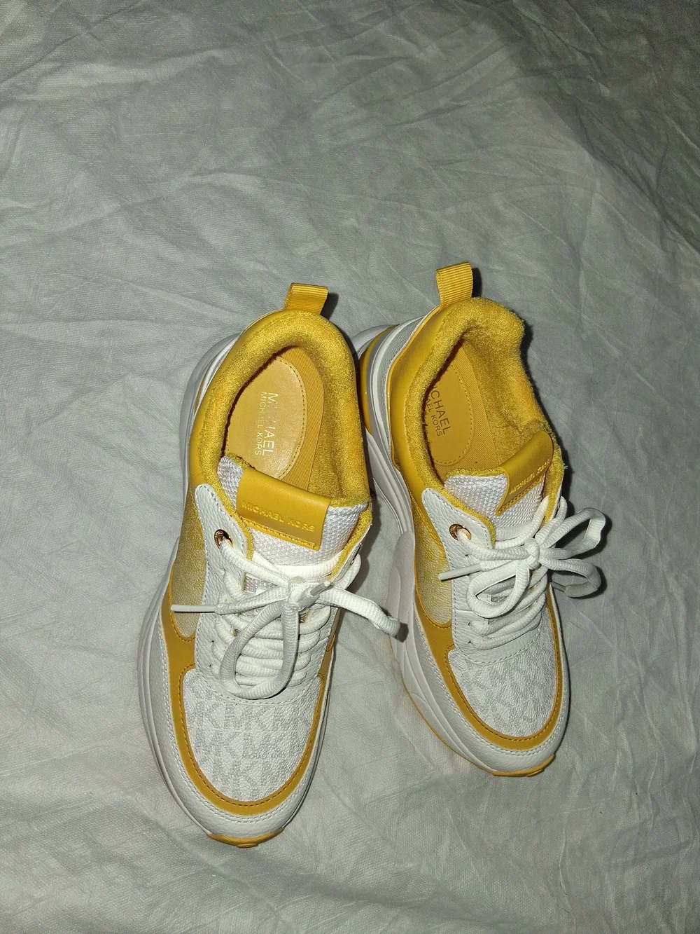 Michael Kors Yellow Women's Sneakers